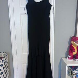Quiz black mermaid gown size 12